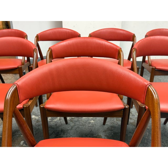 Mid 20th Century Kai Kristiansen for Mobler Dining Chairs, Set of Eight For Sale In San Francisco - Image 6 of 12