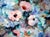Brilliant floral watercolor painting by Mary Burke (American, 20th Century). Signed "M. Burke - SWA" lower right. Titled...