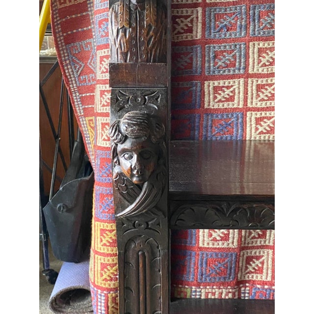 Mid 19th Century Lion Carved 3 Tier Server England, Circa 1860 For Sale - Image 5 of 13