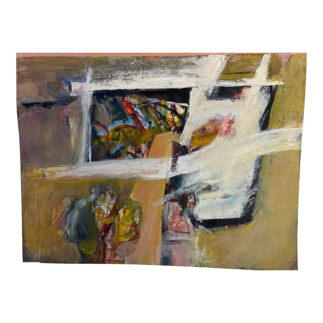 Robert R. Doty Original Art Mixed Media Watercolor,acrylic and Collage For Sale