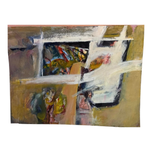 Robert R. Doty Original Art Mixed Media Watercolor,acrylic and Collage