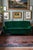 Forest Green Mid-Century Velvet Sofa, 1950s For Sale - Image 8 of 8