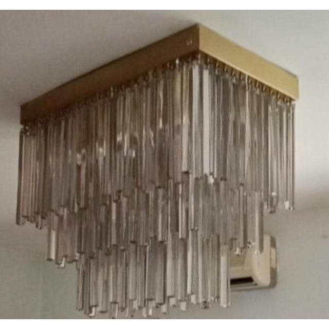 Huge lamp, it is spectacular\. xxl and xl crystals\. Excellent condition, the lamp is big\. look at the measurements (80...