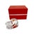 Baccarat 'Heart of Love' clear crystal paperweight (reference 2106263) with a smooth polished finish. Measures 3.5 inches...