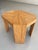Late 20th Century Postmodern Octagonal Split Reed Side Table For Sale - Image 5 of 10