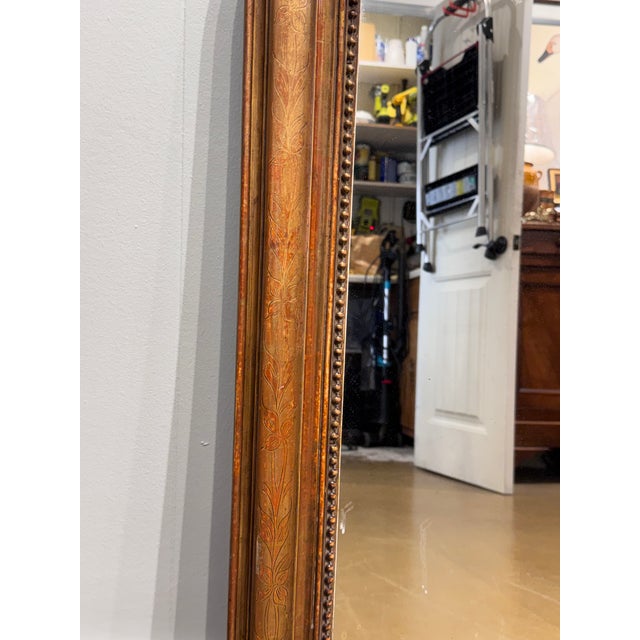 Wood 19th Century French Mirror For Sale - Image 7 of 9