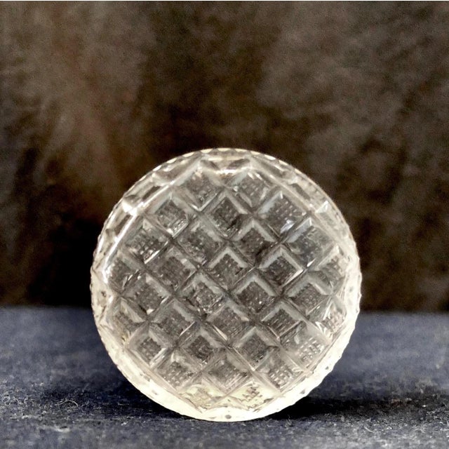 Art Deco Early 20th Century Crystal trinket box small For Sale - Image 3 of 10