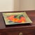 Nautical Late 20th Century Art Glass Plate W/ Crab Motif For Sale - Image 3 of 9