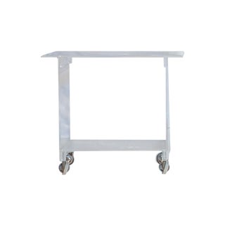 Vintage Lucite Rolling Cart Table For Sale