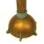 Antique Arts and Crafts Hammered Copper Standing Candle Holder For Sale - Image 4 of 5