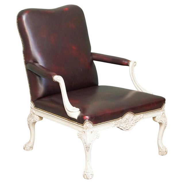 Superb vintage french louis xv style armchair, dating to the latter part of the 20th century and upholstered in...