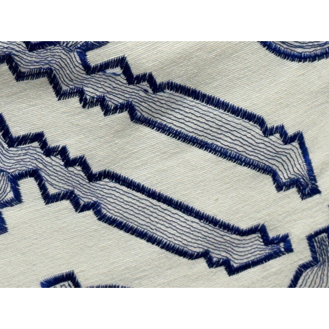 Ivory Eastern Accents Sunda Indigo Decorative Pillows, Pair For Sale - Image 8 of 12