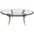 Brass and Glass Coffee Table, 1970s For Sale - Image 13 of 13