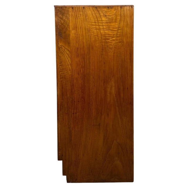 Brown Small Mid-20th Century Golden Oak Sideboard For Sale - Image 8 of 13