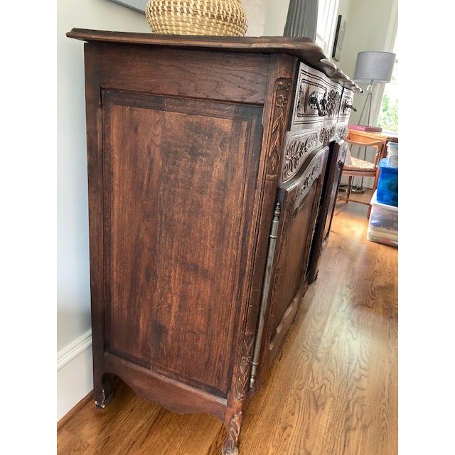 1800's French Provincial Walnut Chest For Sale - Image 10 of 13