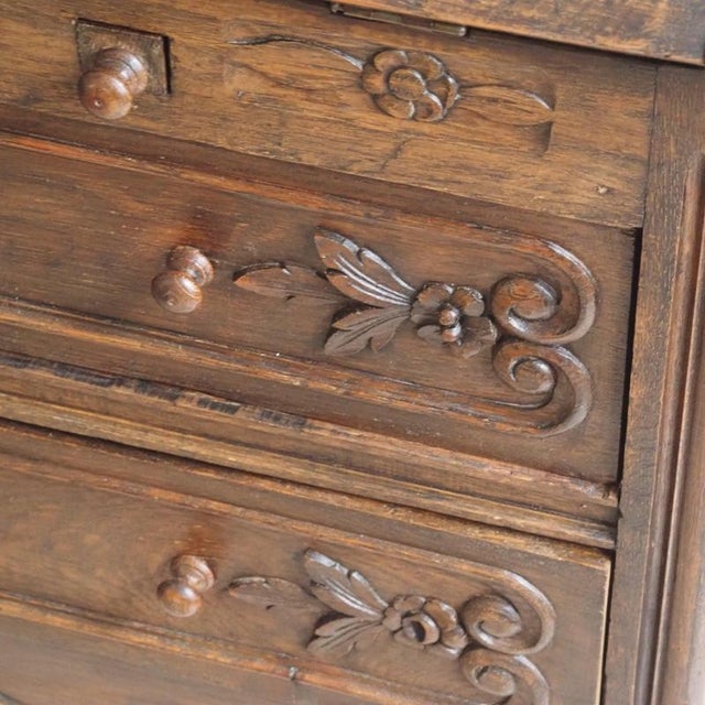 Antique French Louis XV Style Writing Desk, 1920s For Sale - Image 11 of 17