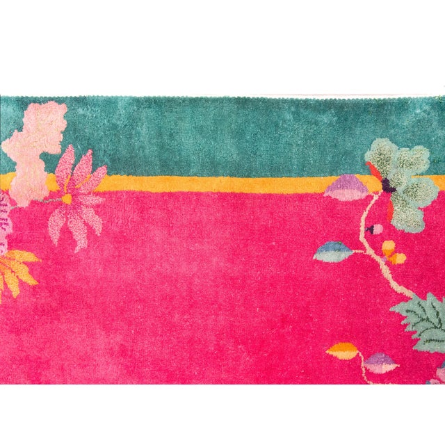 Art Deco Early 20th Century Chinese Art Deco Rug For Sale - Image 3 of 15