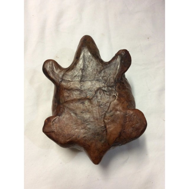 Transitional Mid 20th Century Paper Marche Turtle Figurine For Sale - Image 3 of 8