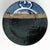 "Tropical Moonlight" consists of 5 plates combined with one Indonesian landscape painting of a moonlit river scene with a...