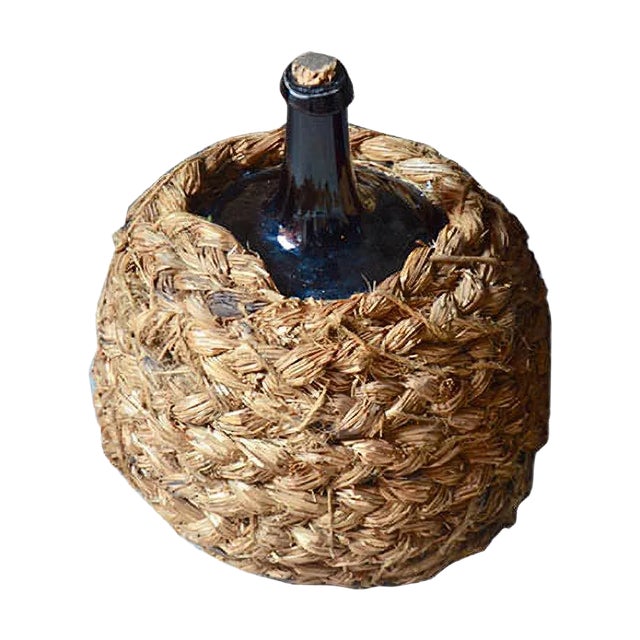 19th Century Dame Jeanne Bottle For Sale