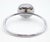 Vintage surface mount bathroom hand towel ring made of brass with a chrome finish. The original mounting screws are not...