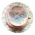 Shelley English Bone China "Oleander" Shape Floral Chintz Teacup Trio - 3 Pieces For Sale