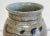 Blue Vintage Studio Pottery Vase Vessel With Floral Detail For Sale - Image 8 of 11