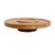 1950s Mid-Century Modern Solid Wood Serving Tray – Carved Edge Pedestal For Sale - Image 4 of 8