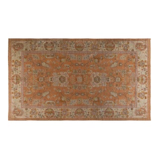 1920s Turkish Oushak Rug For Sale