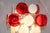 Mid 20th Century Red & White Chandelier from Vistosi, 1960 For Sale - Image 5 of 10