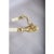 Gold Vintage French Empire Hollywood Regency Style Brass Double Arm Wall Sconces, 1940s, Set of 2 For Sale - Image 8 of 16
