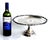 1940s Vintage Silver Plated Pedestal Cake Stand by Sheridan Silver For Sale - Image 5 of 14