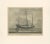 View of Chinese Junk Antique Maritime Engraving, 1802, Paper For Sale