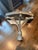 English Hollywood Regency Demilune Marble Top Console For Sale - Image 4 of 11