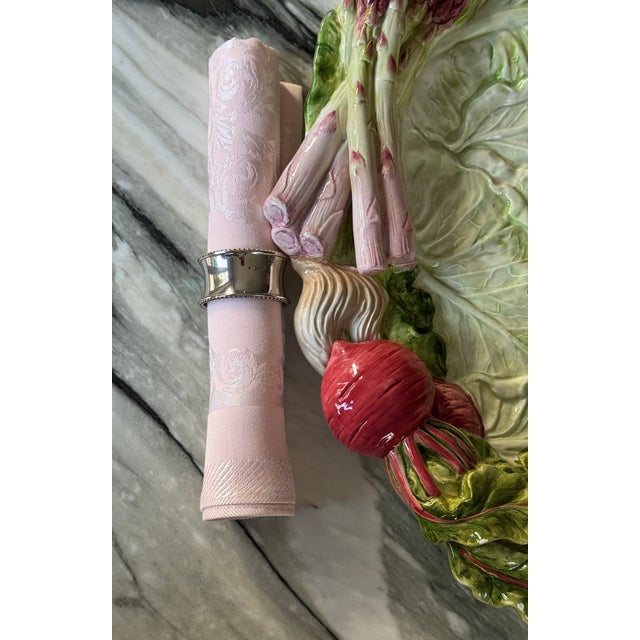 Silver Plated Vintage Napkin Rings - Set of 6 For Sale - Image 4 of 9