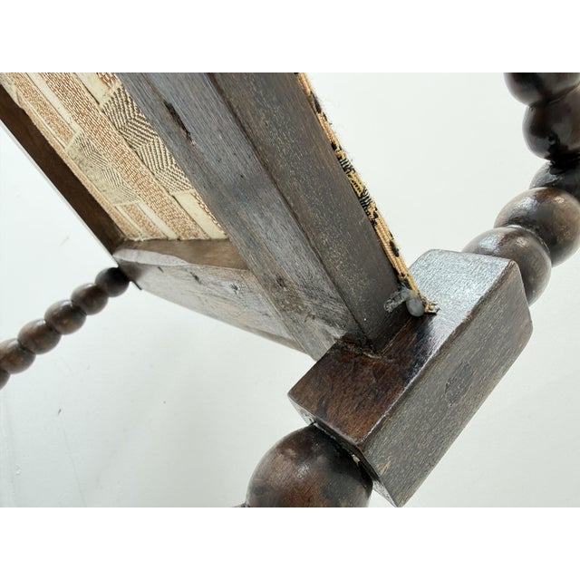 Antique 20th Century French Bobbin Corner Chair For Sale - Image 15 of 16