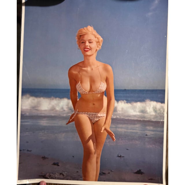 Mid-Century Modern 1950s Vintage Pin-Up Beach Photograph by See Worthy For Sale - Image 3 of 3