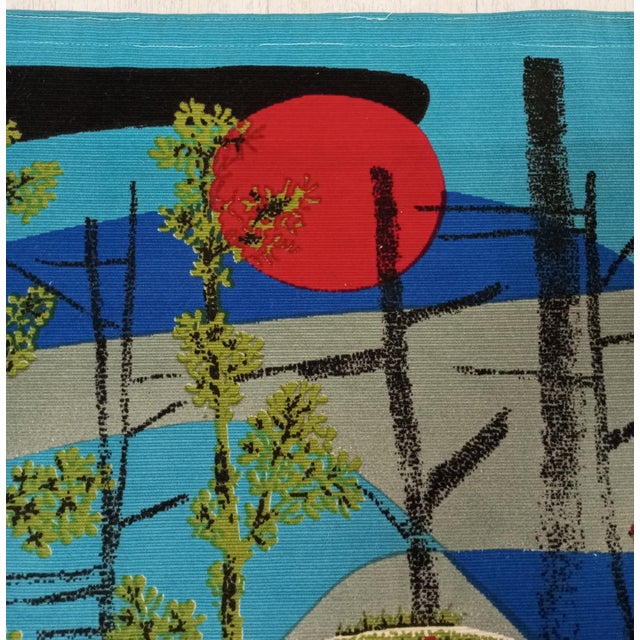 Calypso Tapestry from René Fumeron, France, 1960s For Sale - Image 13 of 17