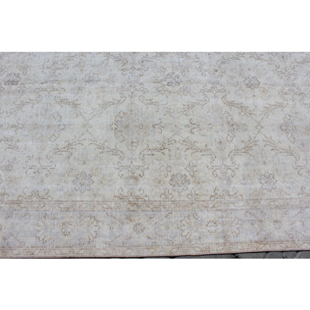 1960s Turkish Area Rug - 63.5"x106.5" For Sale In Raleigh - Image 6 of 13