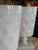 Set of 6 milk glass goblets with textured sides. No damage, chips or cracks. Exceptional vintage condition