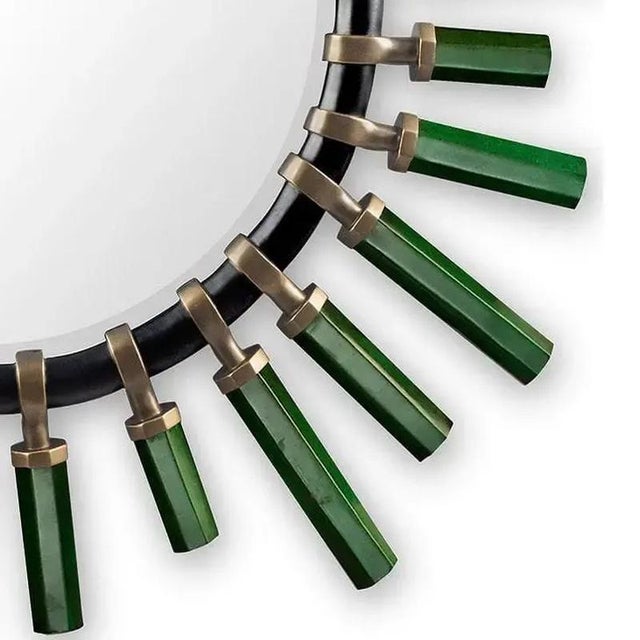 Contemporary Quartz Mirror by Christopher Guy For Sale - Image 3 of 7