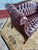 Vintage Chesterfield Tufted Leather Loveseat For Sale - Image 12 of 12