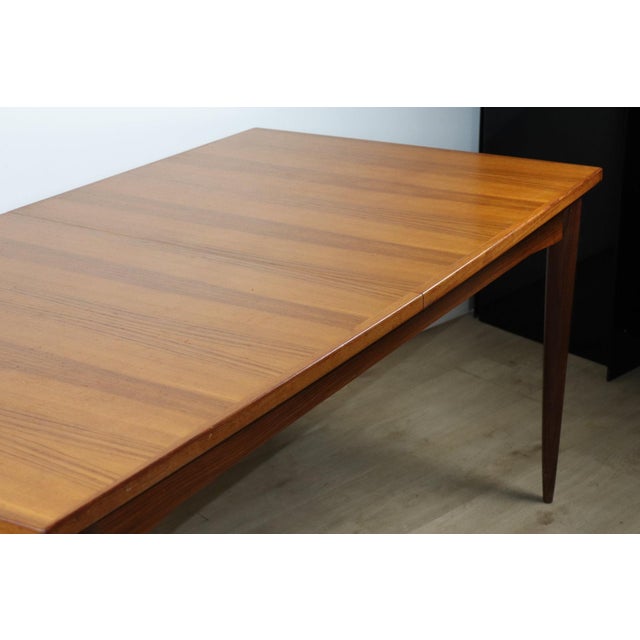 Scandinavian Extendable Teak Dining Table, 1960s For Sale - Image 12 of 18