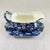 1940s 1940s Crownford China Blue Calico Gravy Boat & Underplate For Sale - Image 5 of 12