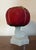 Early 20th C. Make-Do Tomato Pin Cushion on 19th C. Dolphin Sandwich Glass Stand For Sale - Image 9 of 16