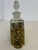 French 19th Century French Baccarat Style Brass Caddy and Perfume Bottles - A Set of 3 For Sale - Image 3 of 6