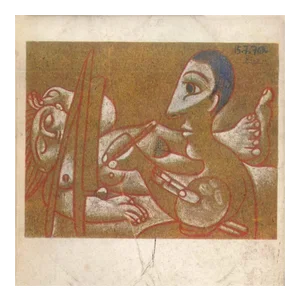 Pablo Picasso - Drawings in Black and Colors - Original Catalog - 1971