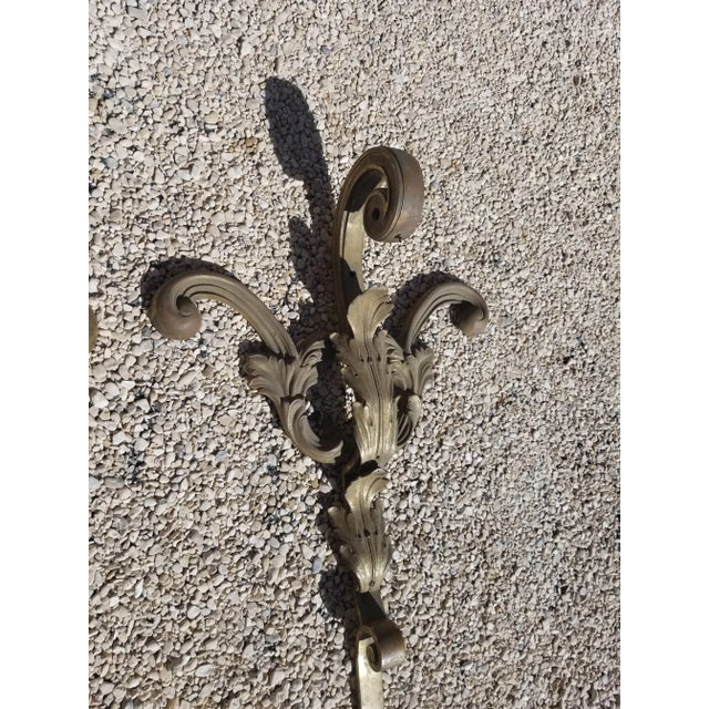 Antique Bronze Finials - a Pair For Sale - Image 4 of 6