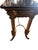 Late 19th Century Late 19th Century Ornate Italian Neoclassical Console Table With Gold Leaf and Black Top For Sale - Image 5 of 7
