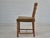 1970s Danish Dining Chairs in Oak & Green Wool, 1970s, Set of 4 For Sale - Image 5 of 18